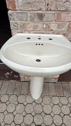 Pedestal Bathroom Sink Kmbler