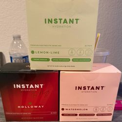 Instant Hydration Water Packets 