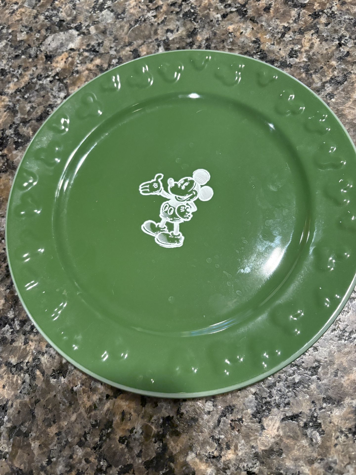 Mickey Mouse Disney Parks Salad Plate Set