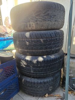 3 Good Tires & a Spare 285/60R18