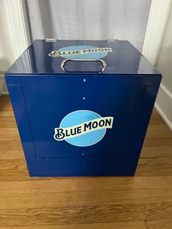 Blue Moon metal cooler (cash only)