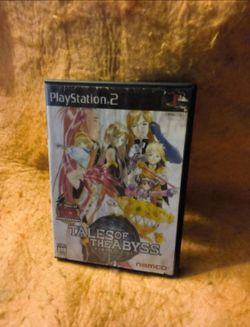 Japanese ps2 game tales of the abyss tested and works amazing