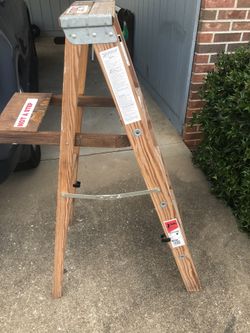 Wooden Werner Ladder 4 Foot