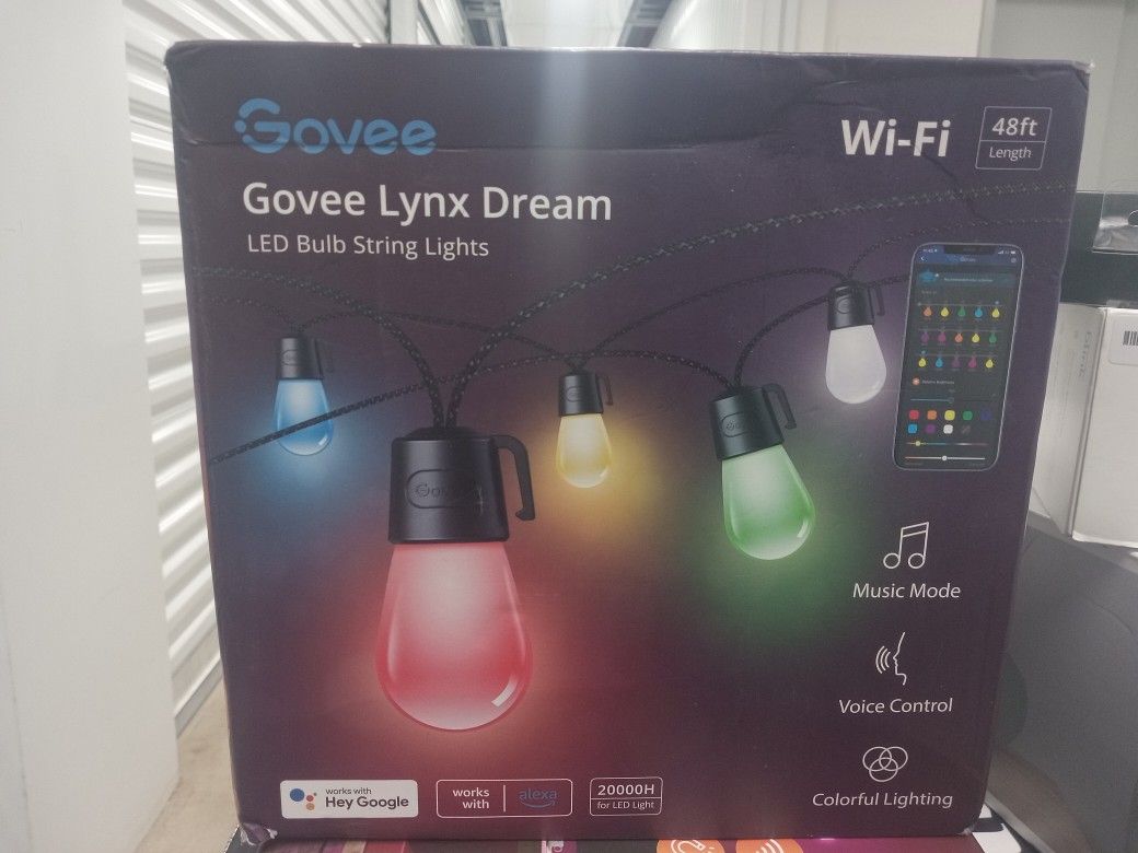 GOVEE LYNX DREAM LED BULB STRING LIGHTS
