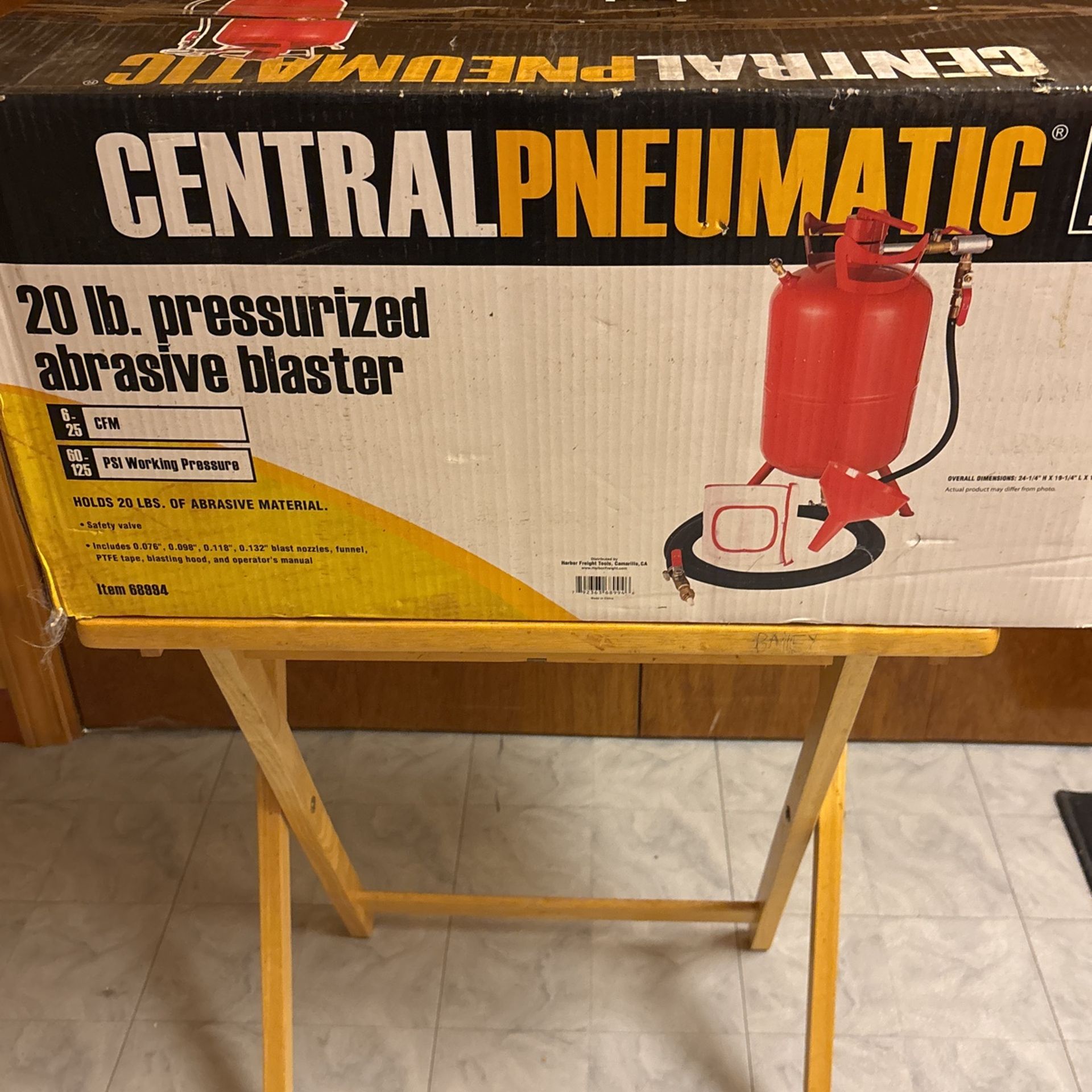 Central pneumatic