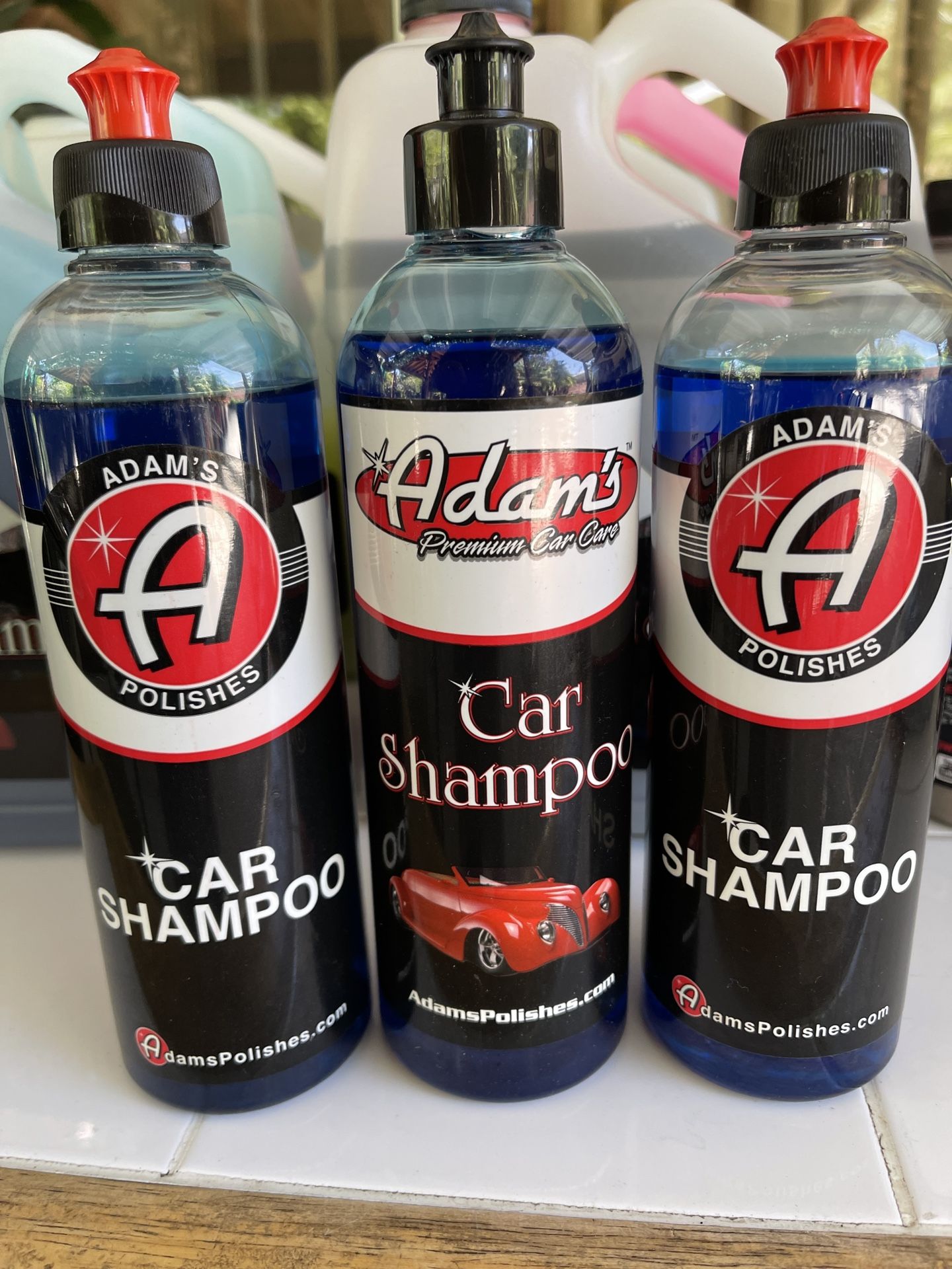 Adams Polishes Blue Car Shampoo