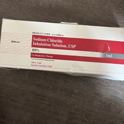 Sodium Chloride Inhalation Solution