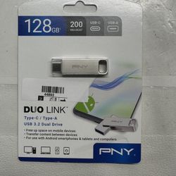 Tools Pny Type-c 128 Duo Link # 44893