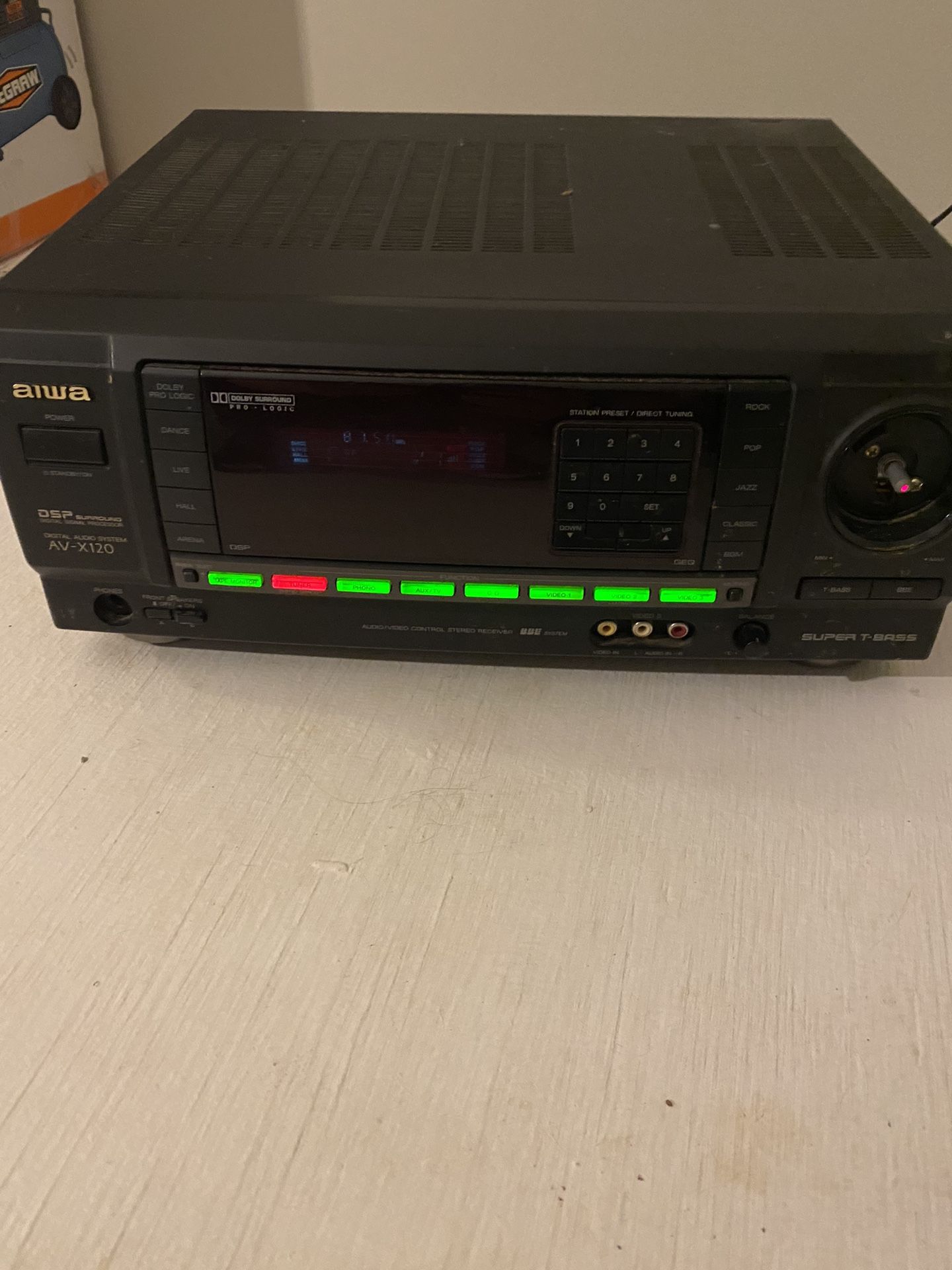 Aiwa Reciever Priced To Sell