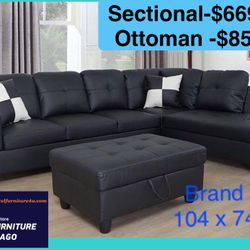 💫FREE DELIVERY💫Brand New Sectional Sofa Couch 