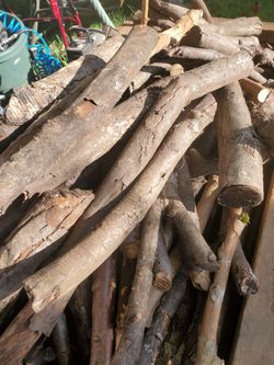 Free  Seasoned firewood. Box included