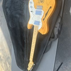 Fender American Vintage II 1972 Telecaster Thinline electric guitar SIGNED BY JOHNNY WINTER