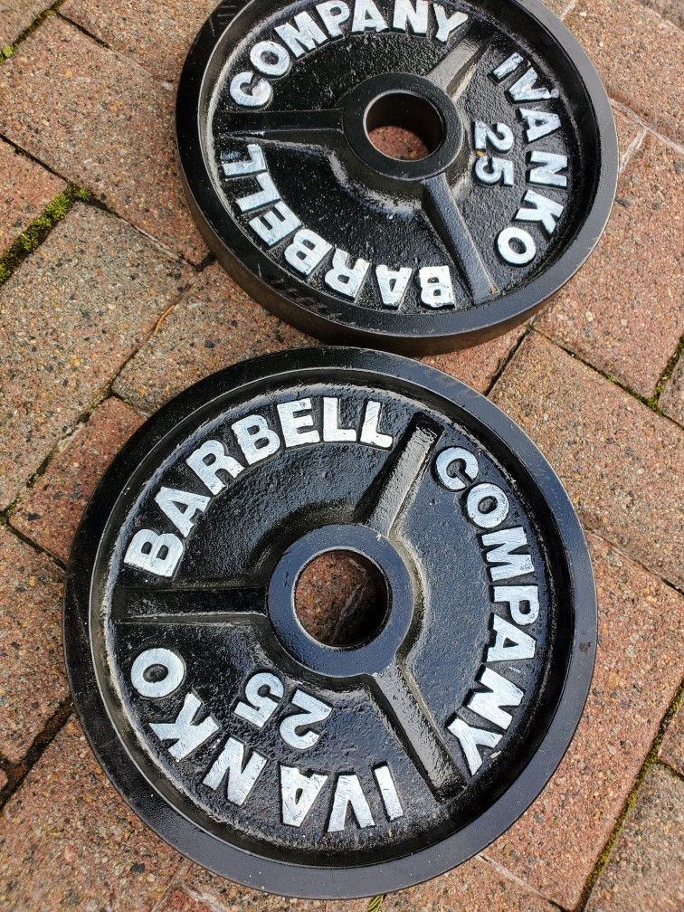 Ivanco Barbell(2" Hole)Solid weight Plates