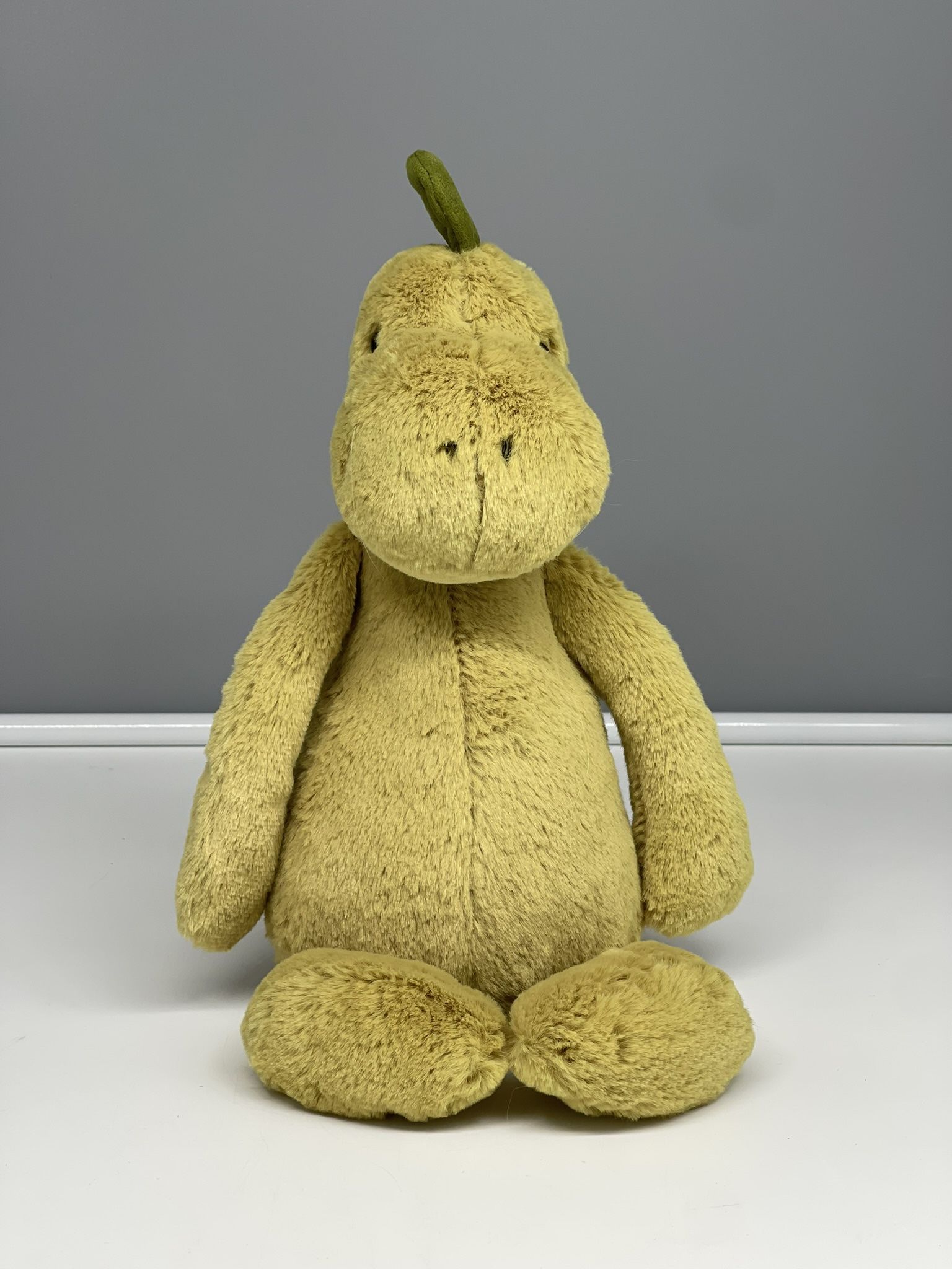 Jellycat London Green Bashful Dinosaur Plush Stuffed Animal 9"