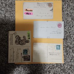 4 Old Envelope Of Germnay Lot CM 12345
