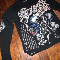 Rockstar ripped sweatshirt