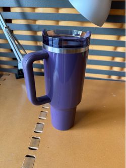 Stanley + Starbucks Plum Dark Purple Tumbler 40oz 2026 Target Exclusive NO STRAW