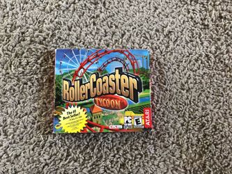 Atari 1999 Roller Coaster Tycoon game