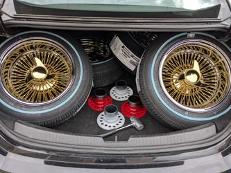 14x7 spoke wire wheels