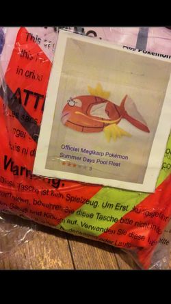 Magikarp Pokémon Summer Days Pool Float
