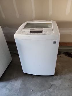 LG washing machine & dryer