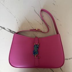 Pink YSL Monogram Purse