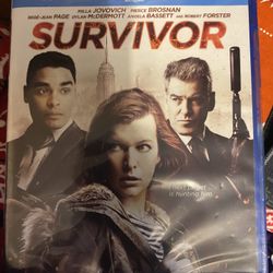 Survivor Blu-Ray + DVD Combo Pack