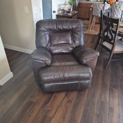 Leather Recliner 