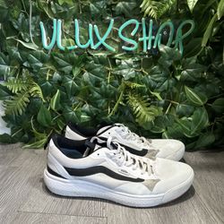 Vans UltraRange EXO White Low Top Skateboard Shoes Men 10