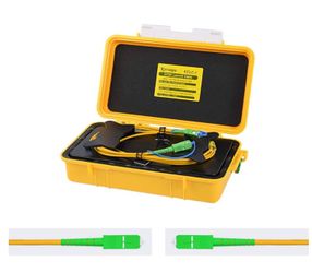 Visit the KOMSHINE store Singlemode Fiber Optic OTDR Launch Cable Box for 1000m OTDR Dead Zone Used with SC-APC/SC-APC OTDR Optical Fiber