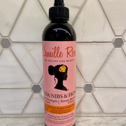 Camille Rose Cocoa & Honey Ultimate Strength and Restore Serum with Virgin Amla Oil & Brahmi Oil 8oz. New/unopened
