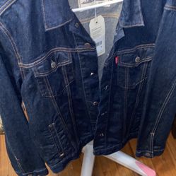 Size L Levi’s Cottonized Hemp Denim Jacket 