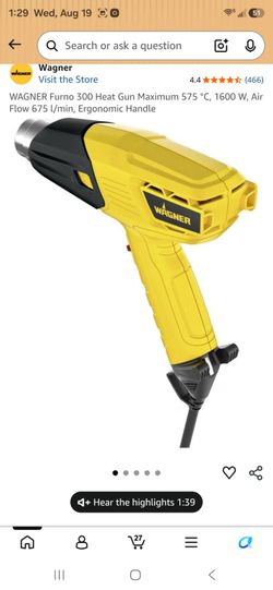 Wagner heat gun