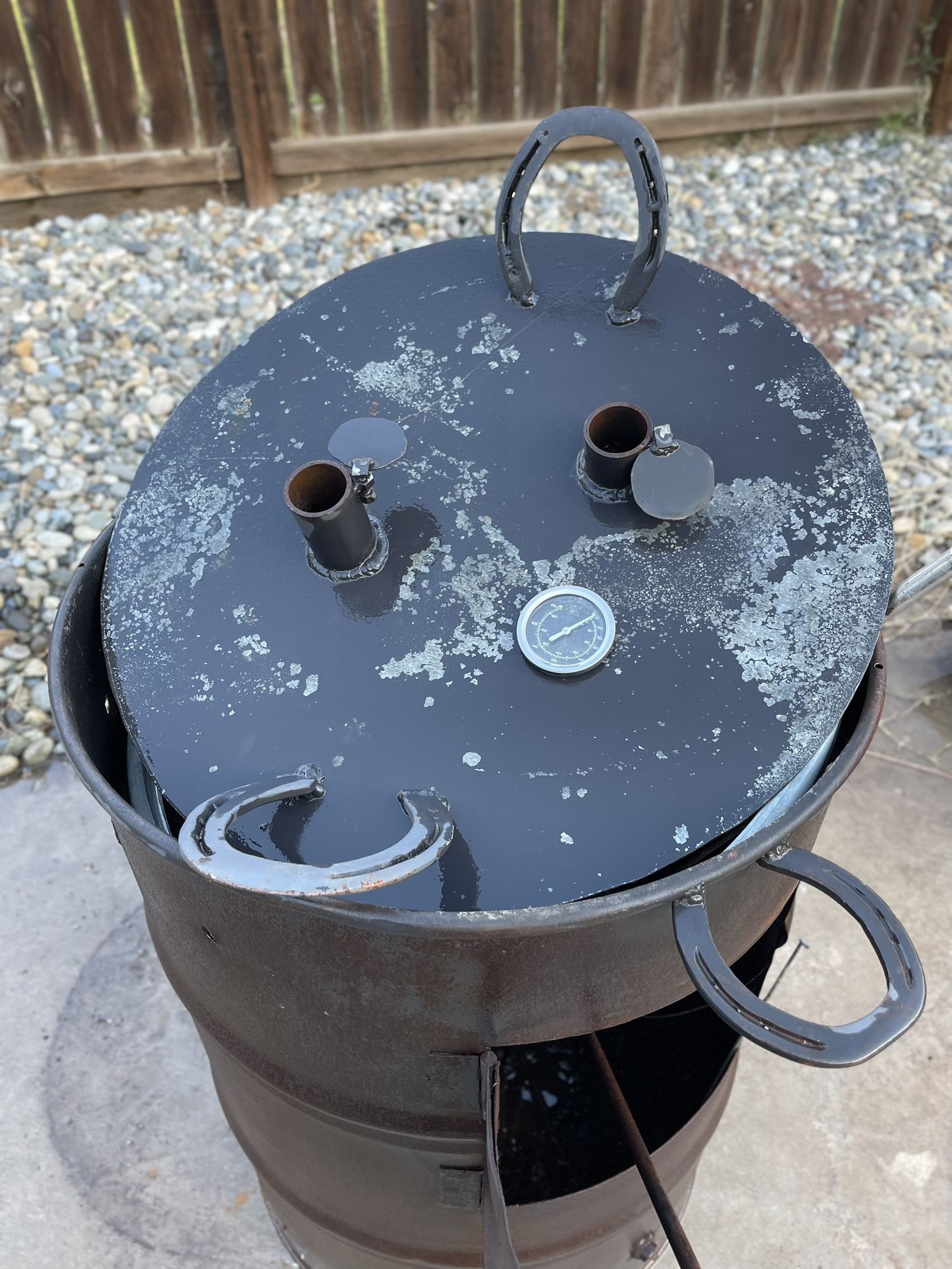 Smoker 55 Gallon Barrel