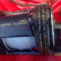Shimano TLD 25 Reel in good condition. 