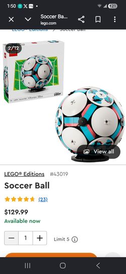 Lego Fifa SoccerBall