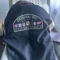 Vintage Men’s NHL Size Xxl Leather Hockey Jacket
