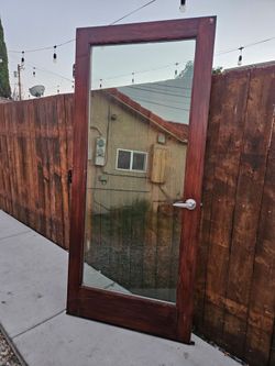 French Door dual panels glass