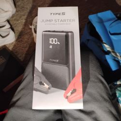 Type S Jump Starter & Portable Power Bank 
