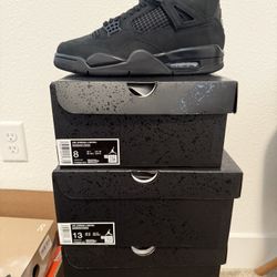 Jordan 4 Black Cats 8 / 11.5 / 13