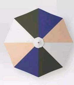9' Color-Blocked Patio Umbrella