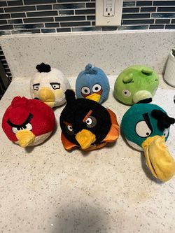 Angry Birds Plush Toy Set of 6