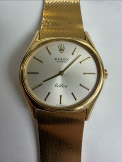Rolex Cellini Ellispse Ref 3806 Solid 18K