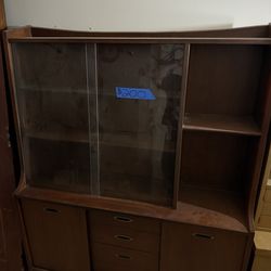 Vintage Mid Century China Buffet Cabinets