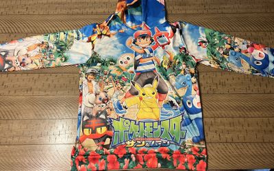 Pokemon graphic print all over - Sun and Moon 