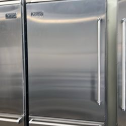 Viking 36”Wide Built In Bottom Freezer Refrigerator Stainless Steel