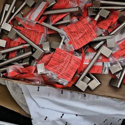 Lots Of Cabinet Hardware Stainless Steel Brushed