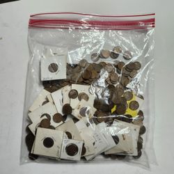 340 Old Wheat Cent Pennies
