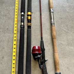 Saltwater And Freshwater Rods