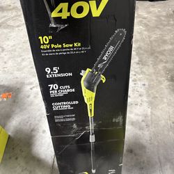 Ryobi 40v pole saw